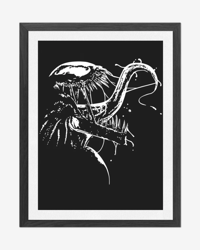 Cuadro decorativo Veneno Perfil