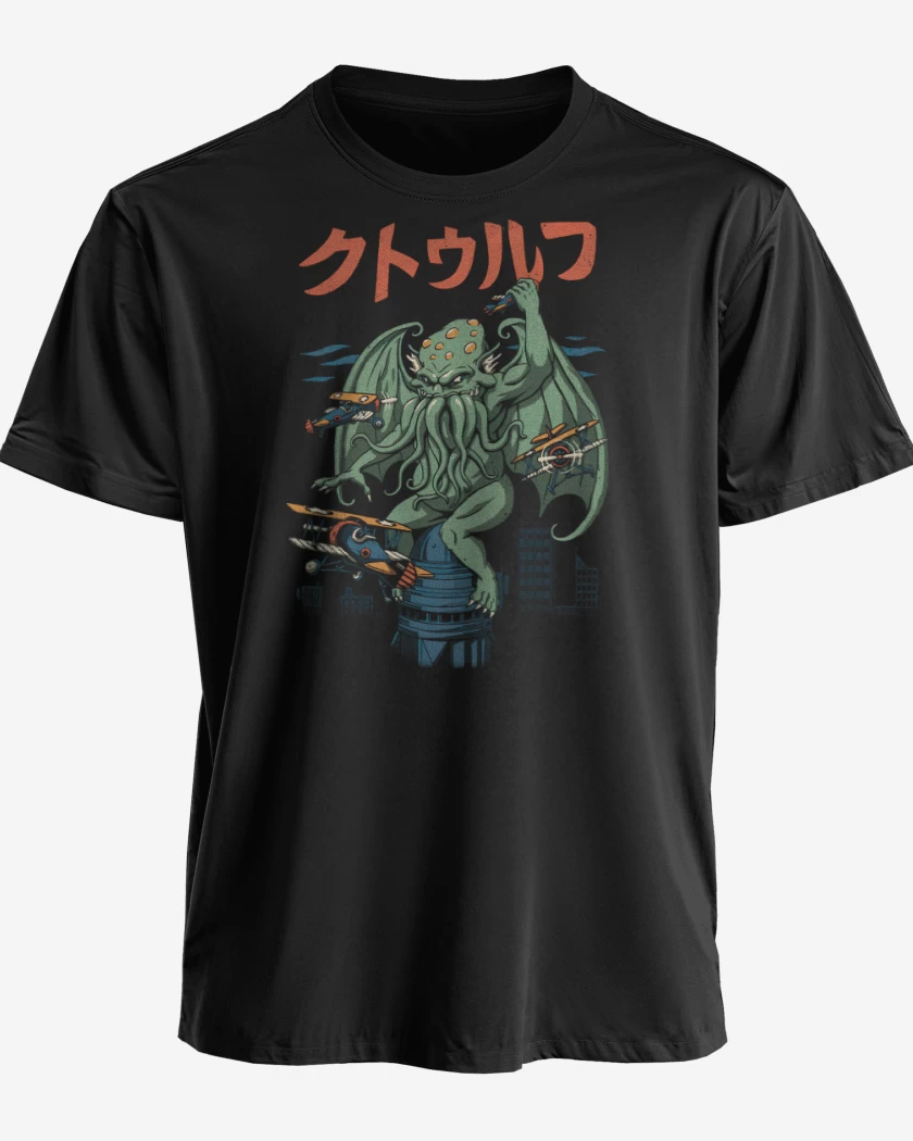 Polera premium Negro de Kongthulu