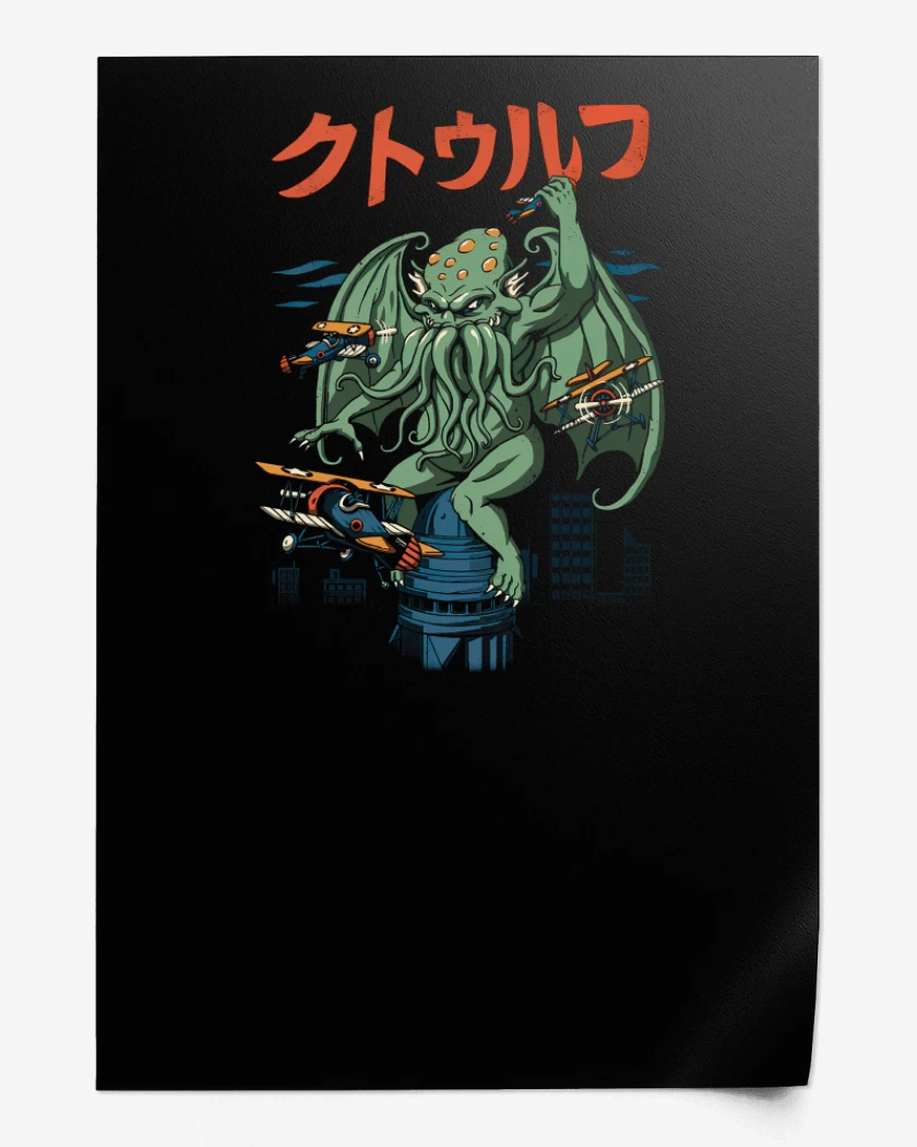 Print Negro de Kongthulu