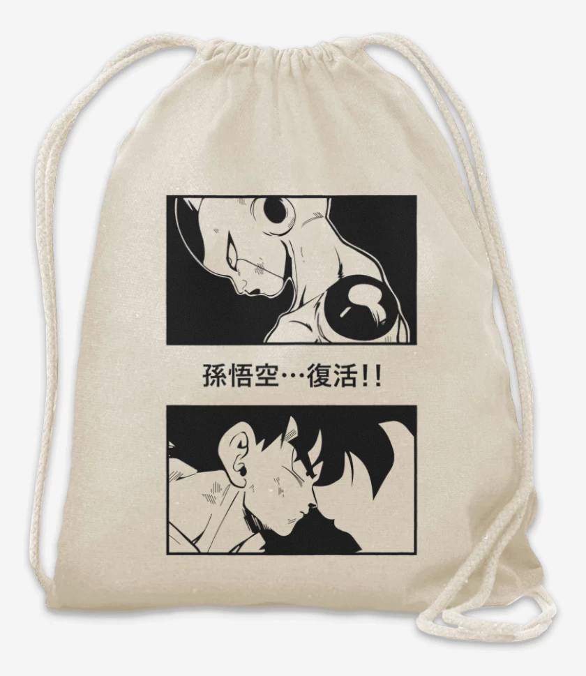 Mochila Blanco de Goku vs Freezer