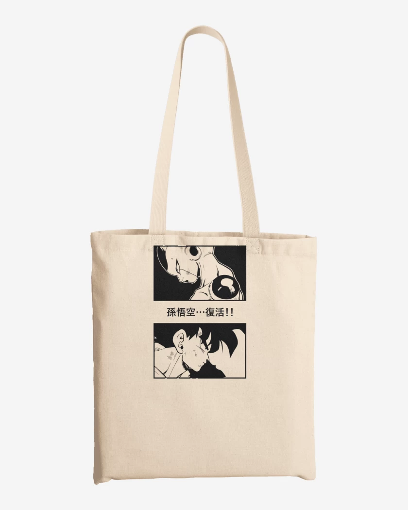 Totebag Goku vs Freezer