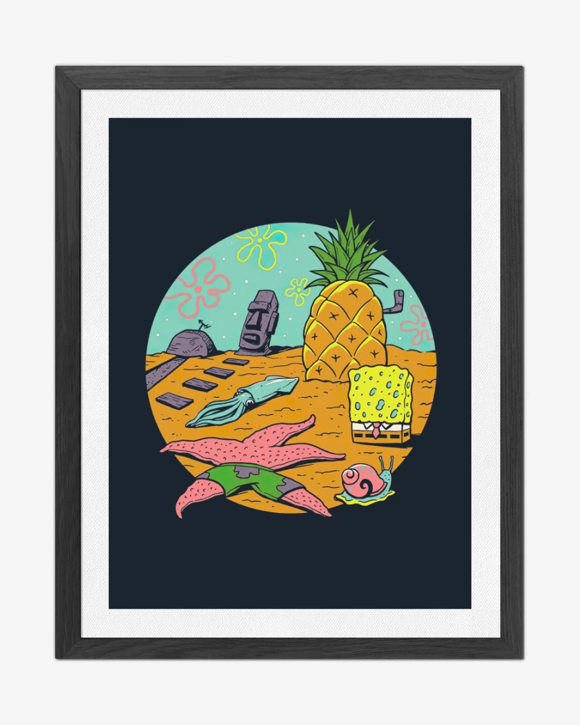 Cuadro decorativo Fondo de Bikini
