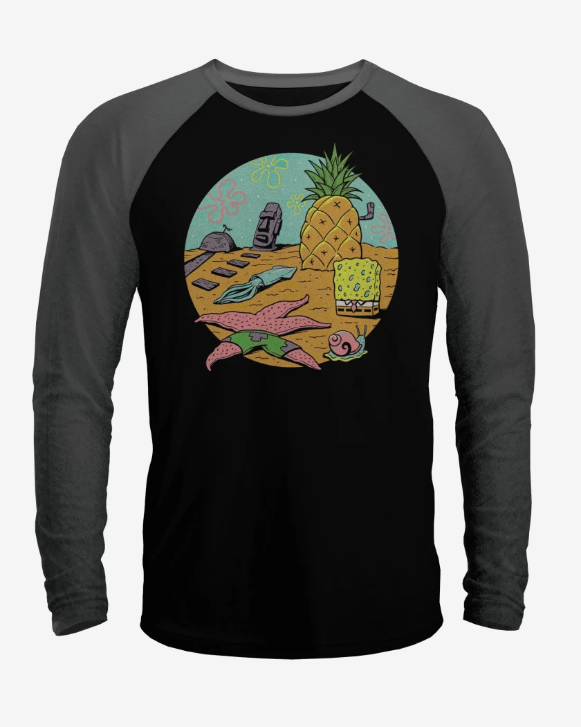 Polera Raglan Fondo de Bikini