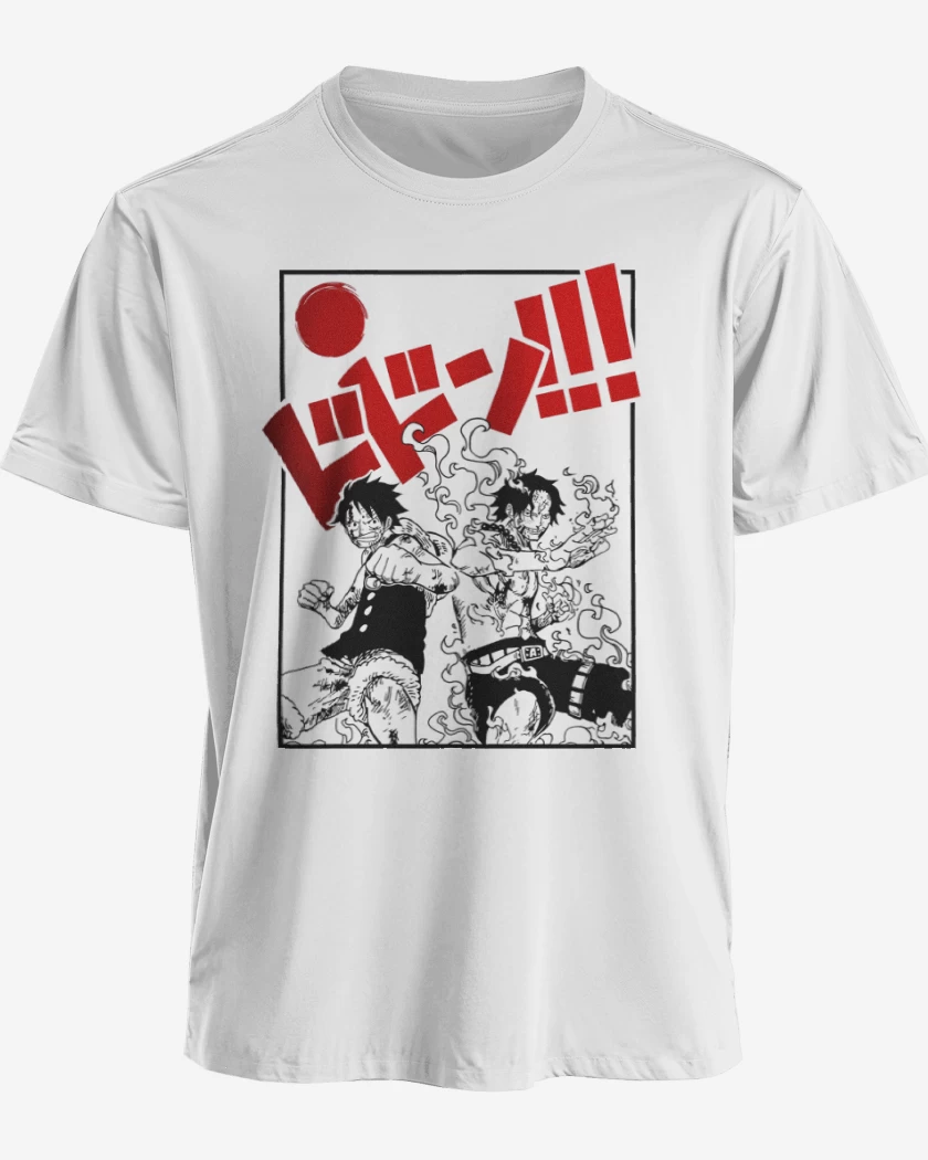 Polera Luffy & Ace