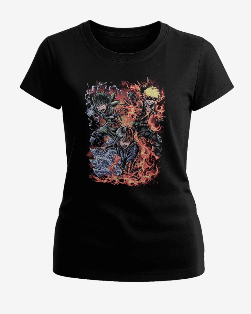 Polera de Mujer Negro de Trio Clase 1A