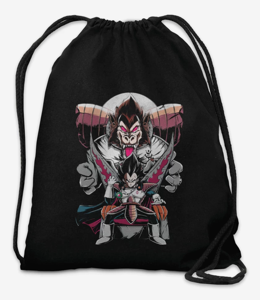 Mochila Negro de Gran Príncipe Vegeta