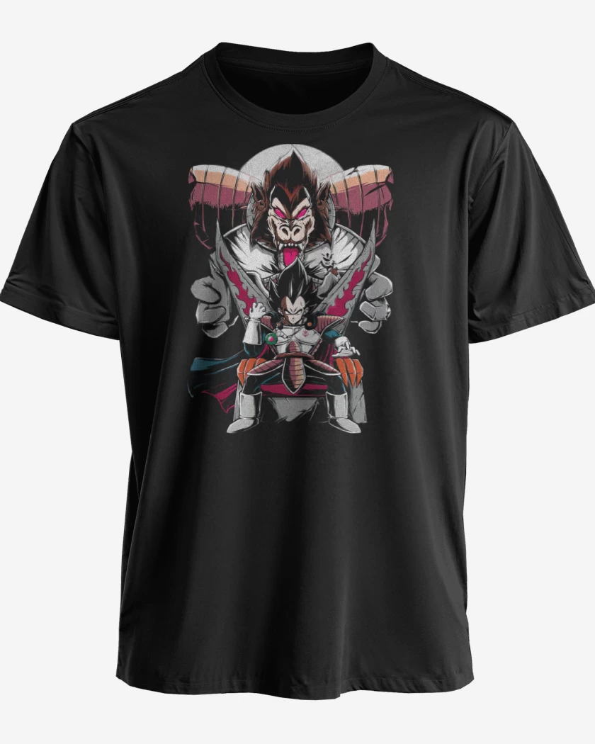 Polera premium Negro de Gran Príncipe Vegeta