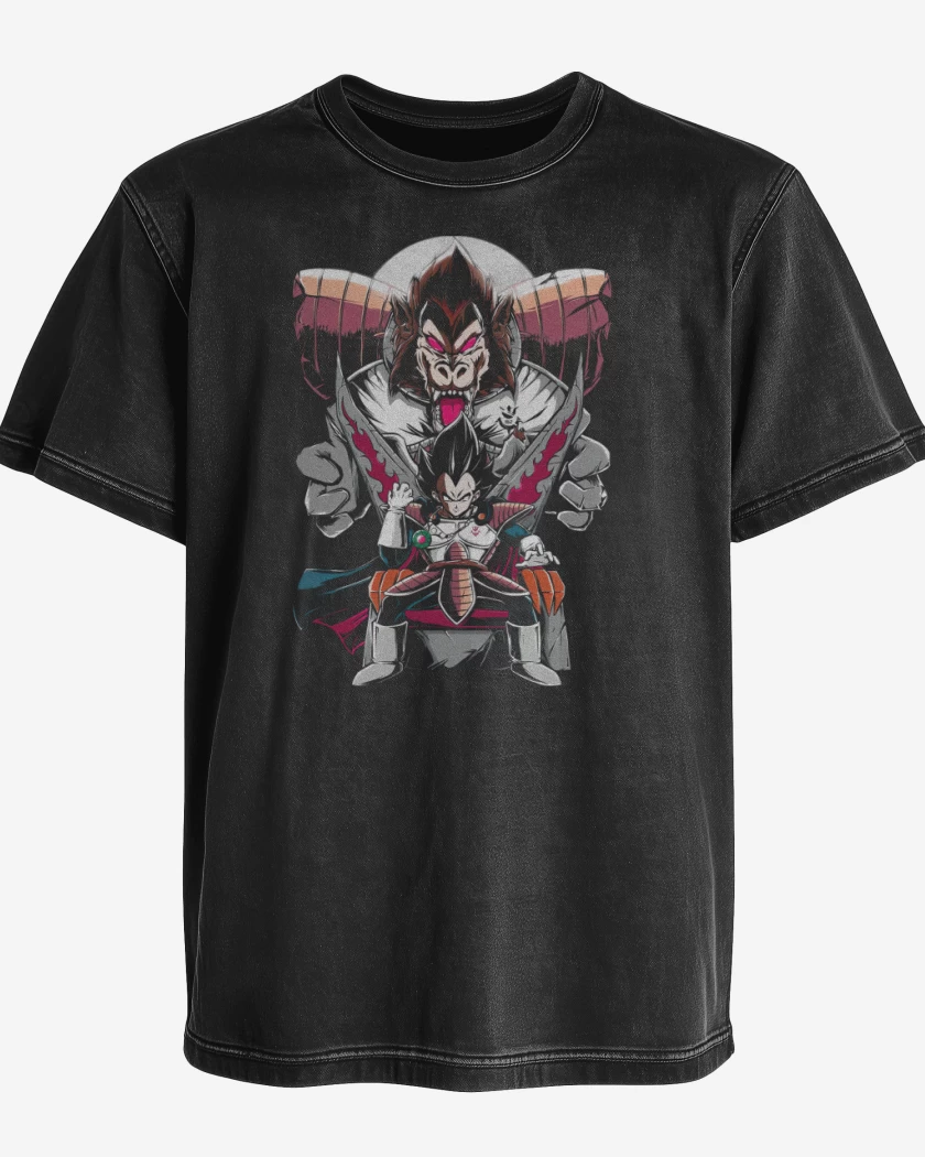 Polera desgastada Gran Príncipe Vegeta