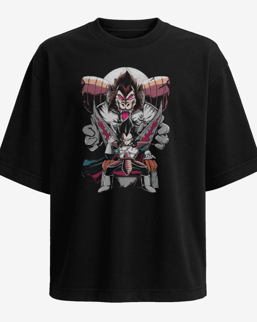 Polera Oversize Gran Príncipe Vegeta