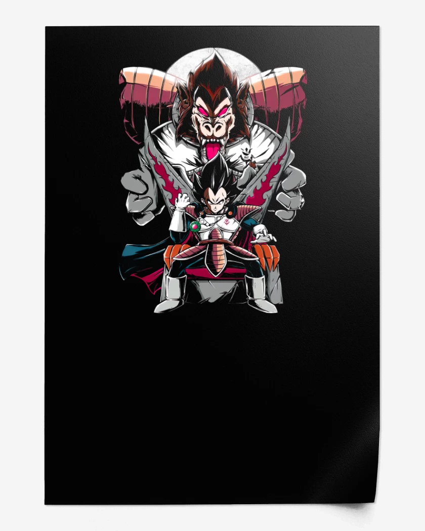 Print Gran Príncipe Vegeta