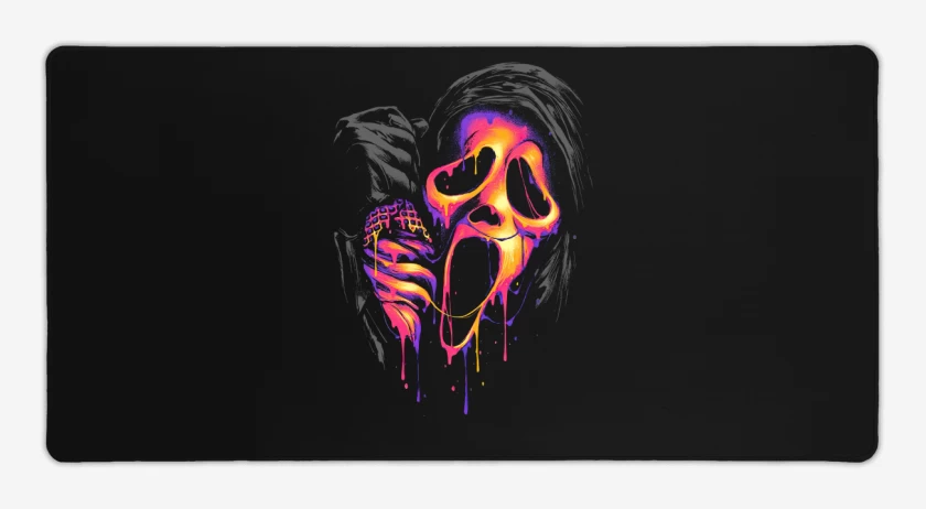 Mouse pad Gamer Negro de Screeam