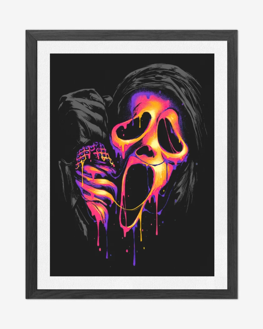 Cuadro decorativo Negro de Screeam
