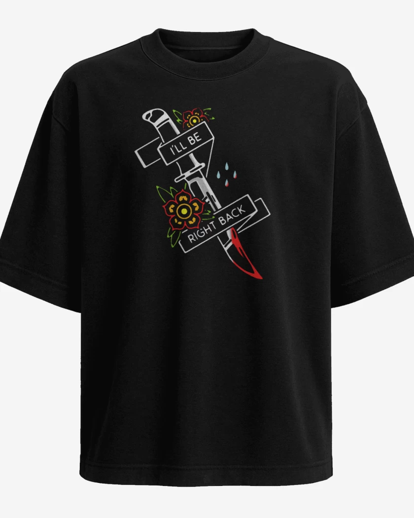 Polera Oversize ill be right back