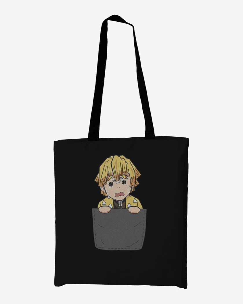 Totebag Zenitsu de Bolsillo