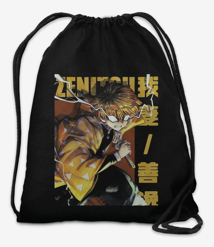 Mochila Negro de Zenitsu 4