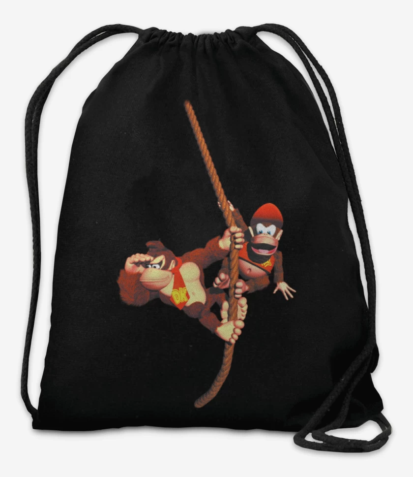 Mochila Negro de Donkey a la cuerda