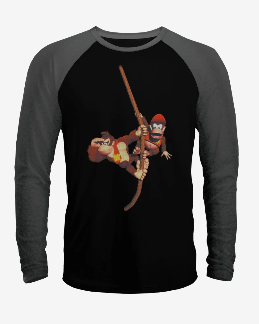 Polera Raglan Donkey a la cuerda