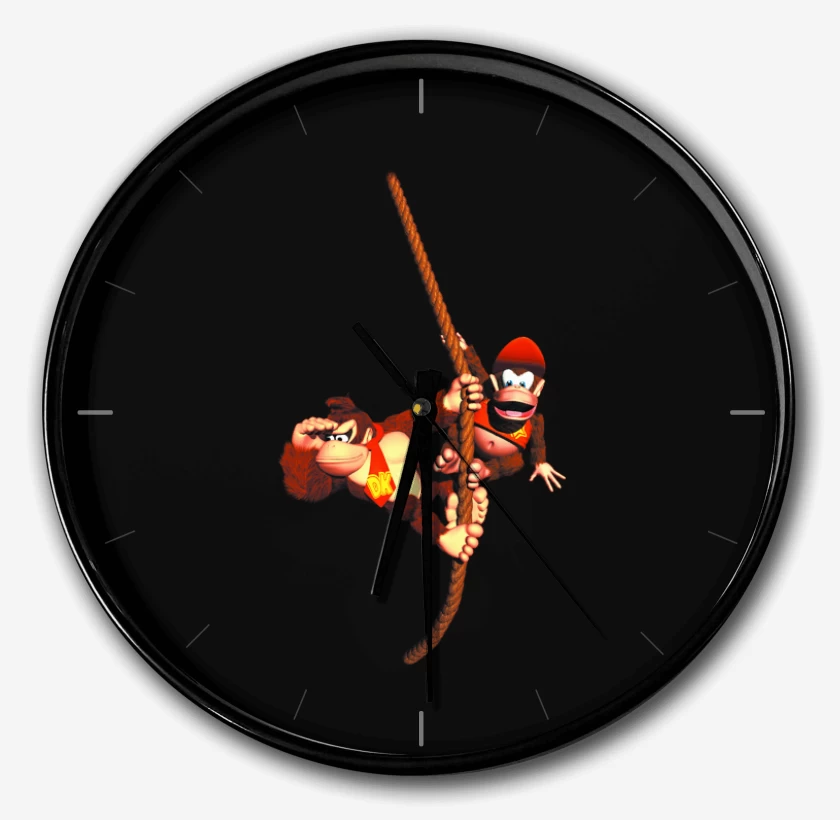 Reloj Negro de Donkey a la cuerda