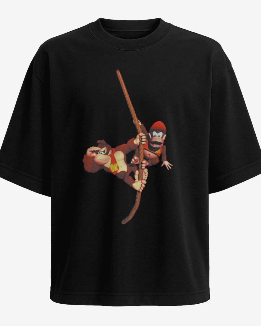 Polera Oversize Donkey a la cuerda