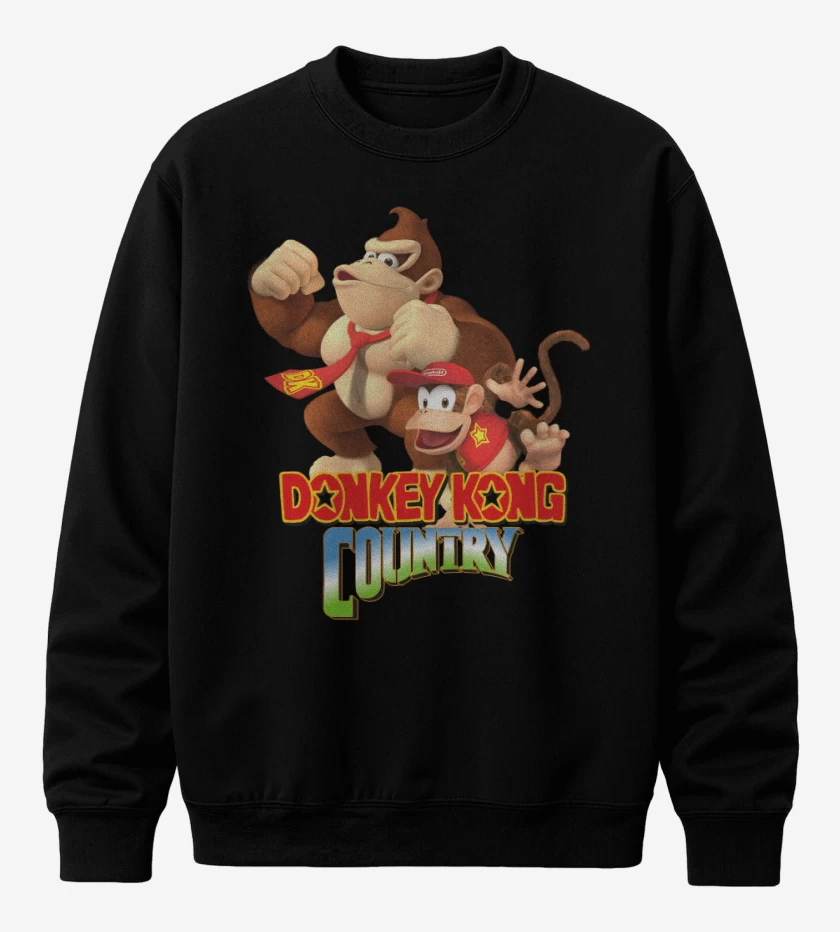 Poleron polo Donkey kong Country