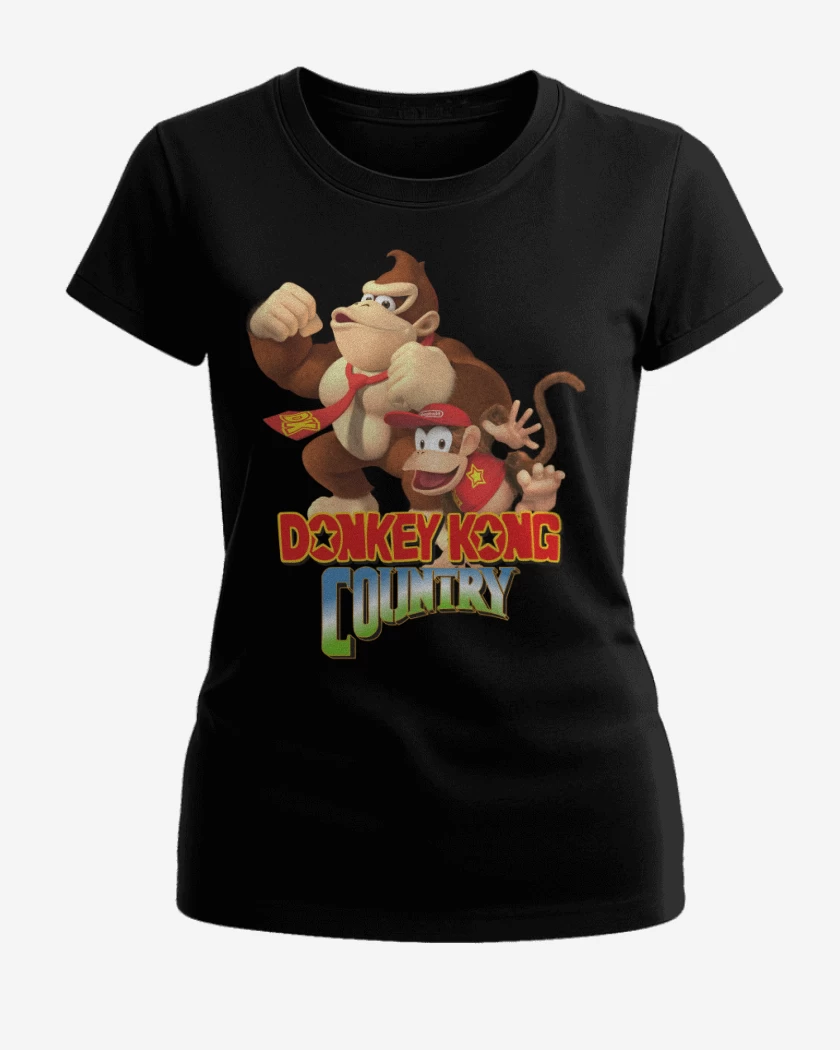 Polera de Mujer Donkey kong Country