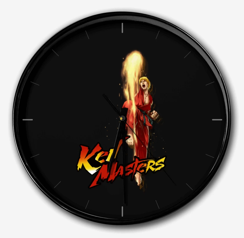 Reloj Negro de Ken Masters