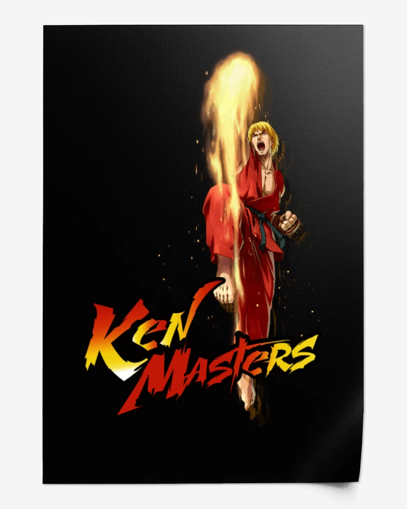 Print Ken Masters