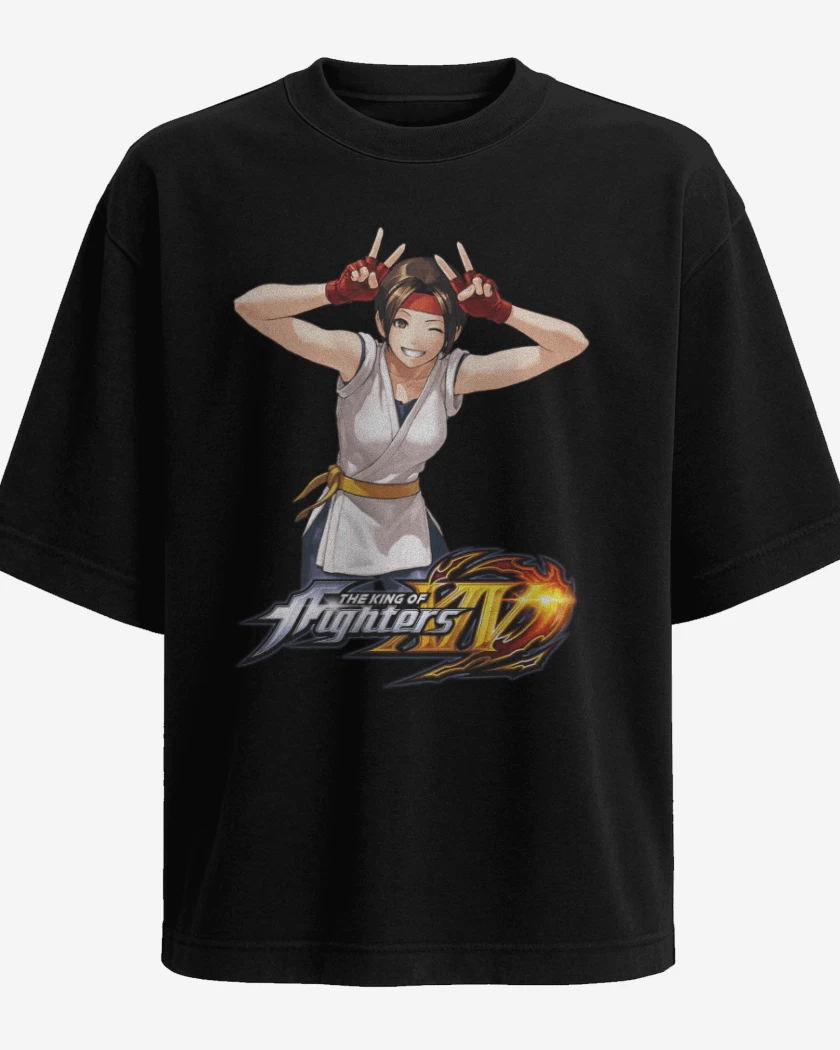 Polera Oversize Negro de Yuri