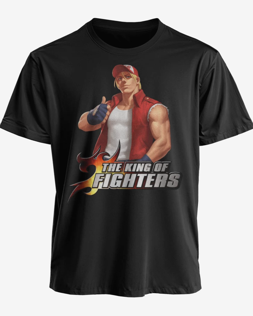 Polera premium Negro de Terry Bogard