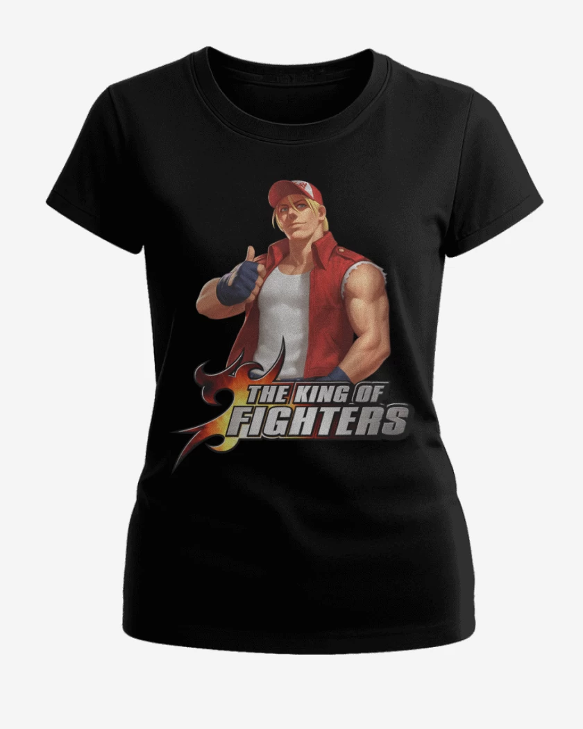 Polera de Mujer Negro de Terry Bogard