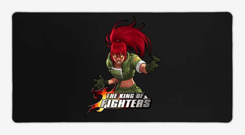 Mouse pad Gamer Negro de Leona