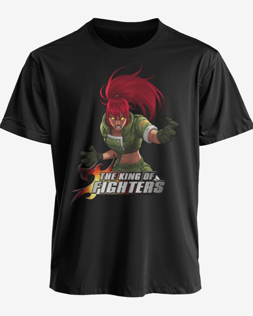 Polera premium Negro de Leona