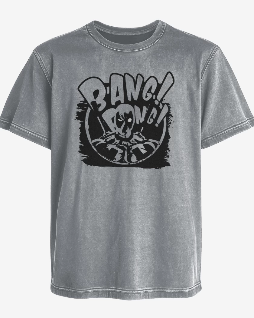 Polera desgastada Bang bang