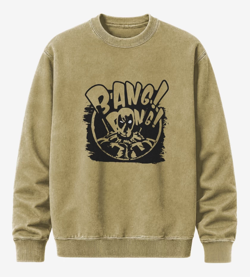 Poleron Polo Acid Wash Beige de Bang bang