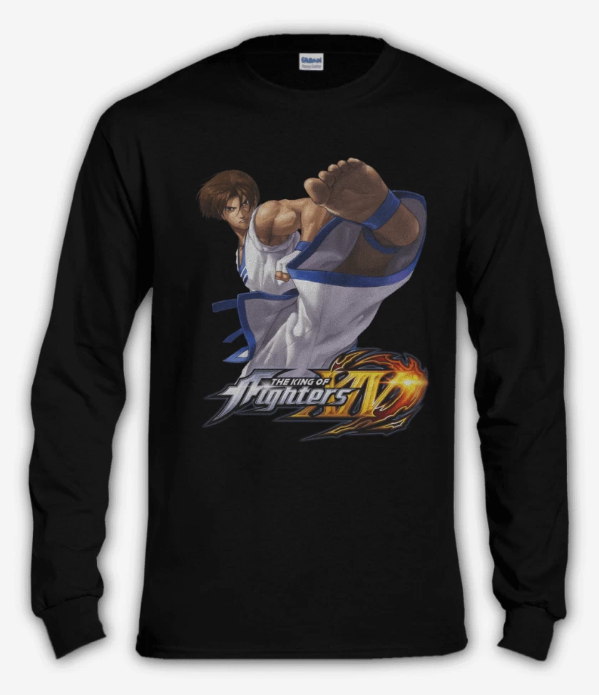 Polera manga larga Negro de Kim