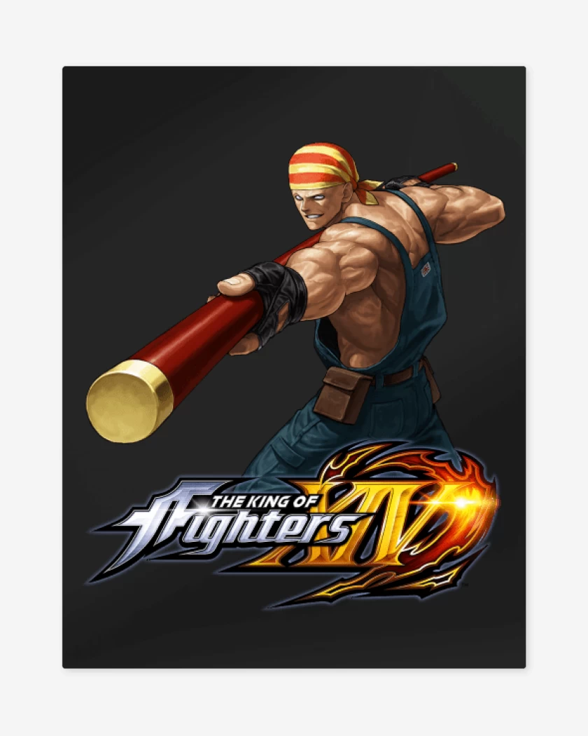 Print metalico Negro de Billy 