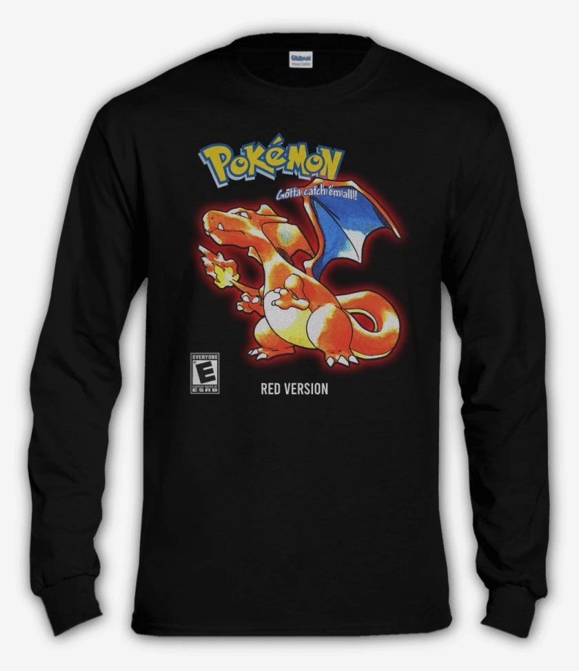 Polera manga larga Negro de Red version