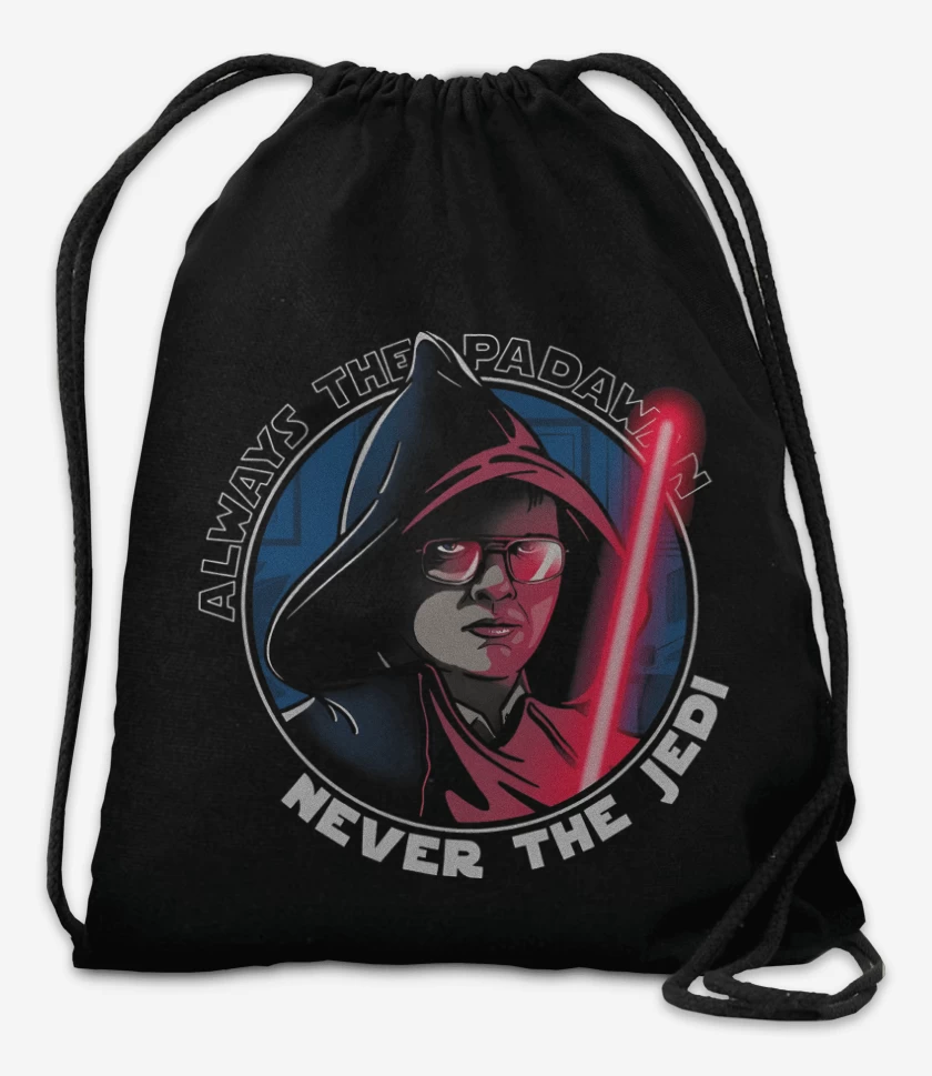 Mochila Negro de Never The JEDI