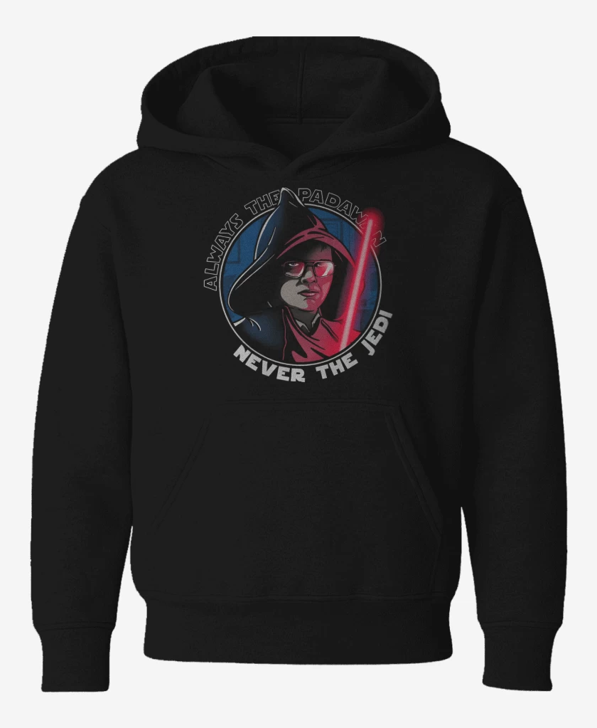 Poleron de niño Negro de Never The JEDI