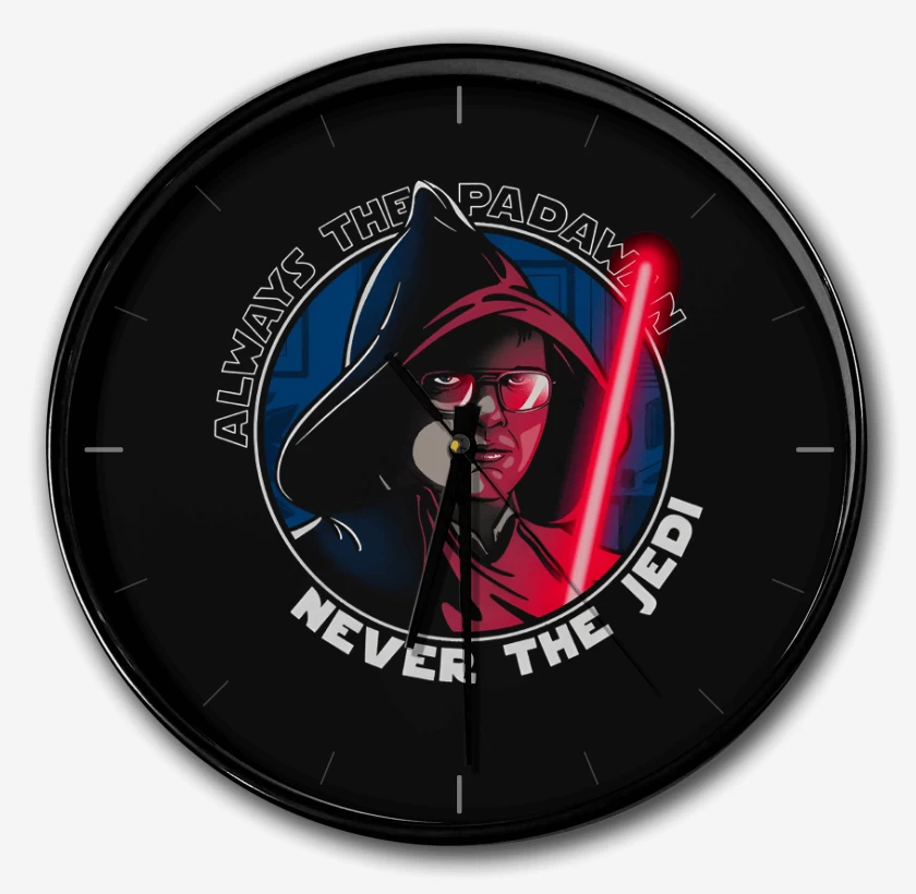 Reloj Negro de Never The JEDI