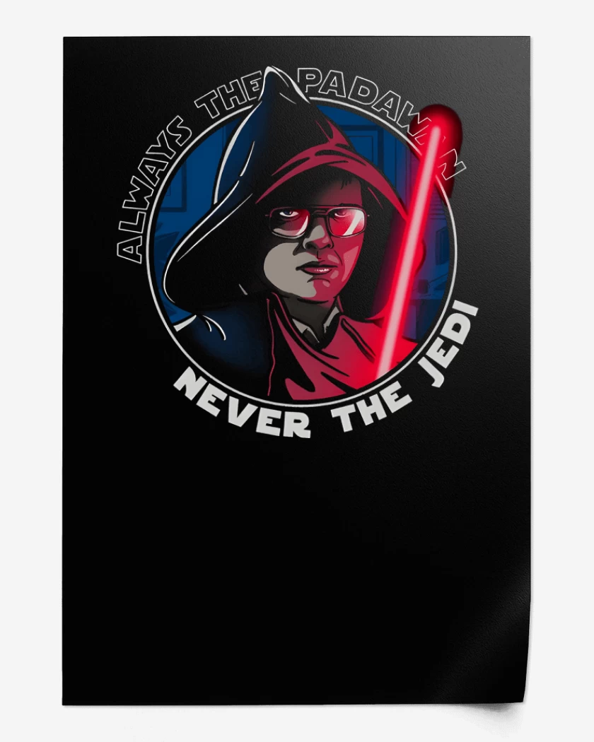 Print Never The JEDI