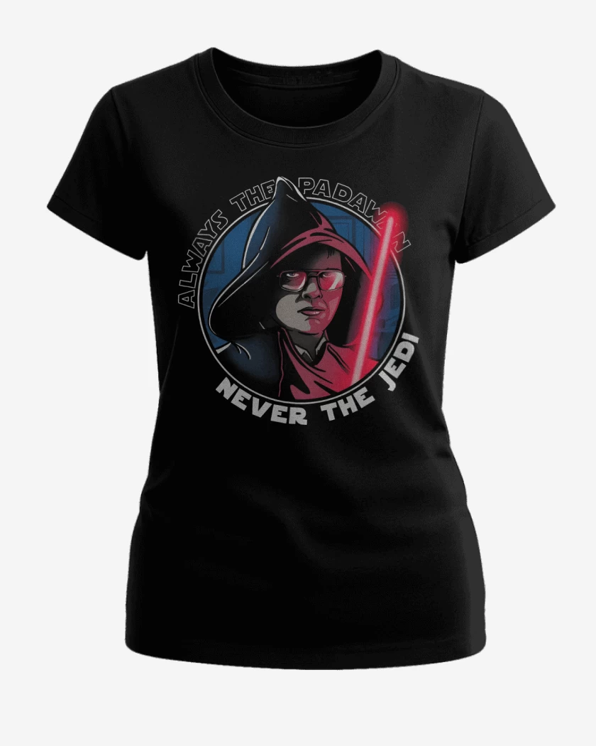 Polera de Mujer Negro de Never The JEDI