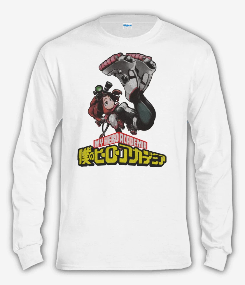Polera manga larga Blanco de Gravity zero