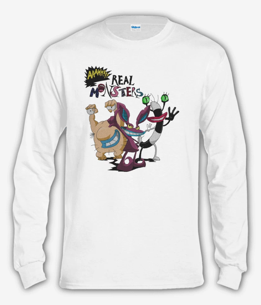 Polera manga larga Real Monsters