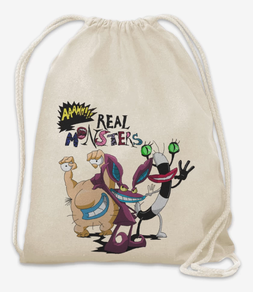 Mochila Blanco de Real Monsters
