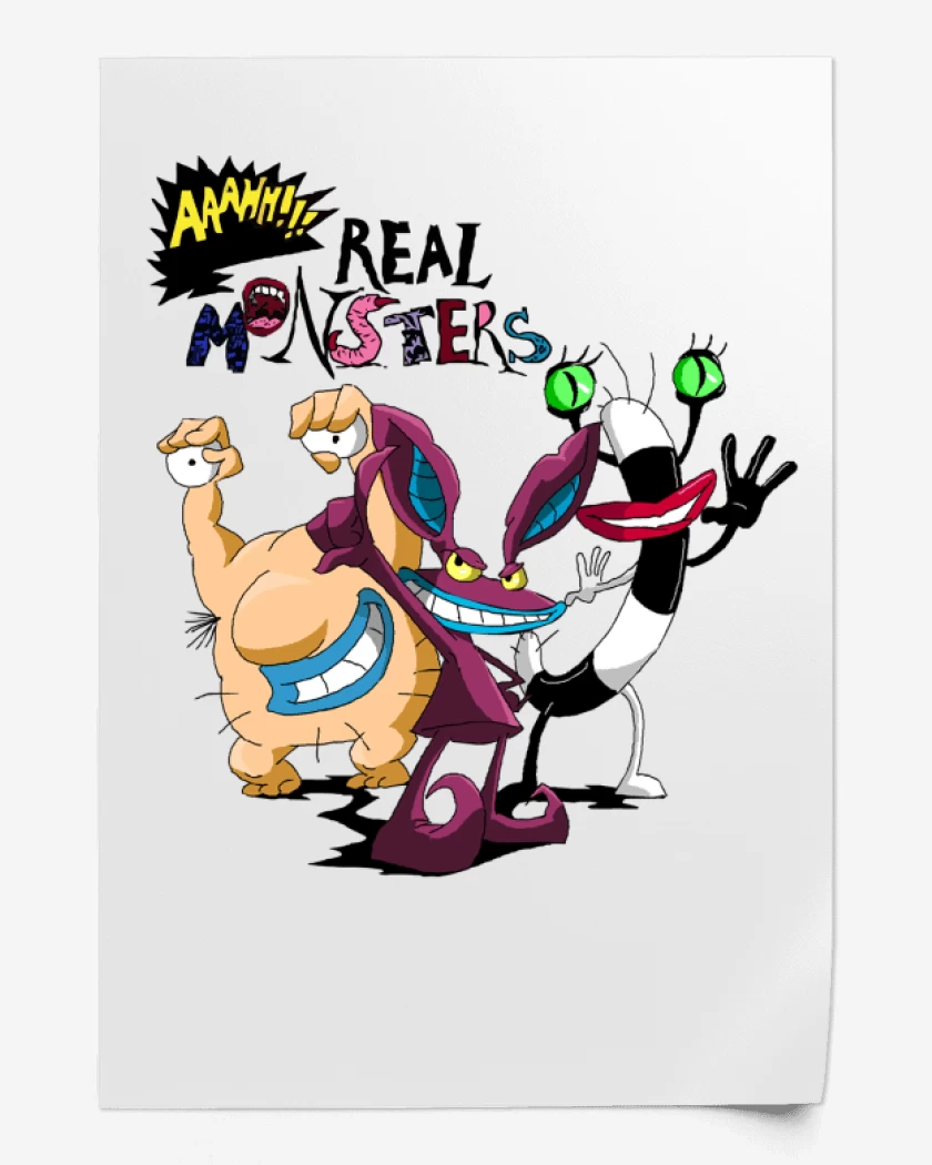 Print Real Monsters