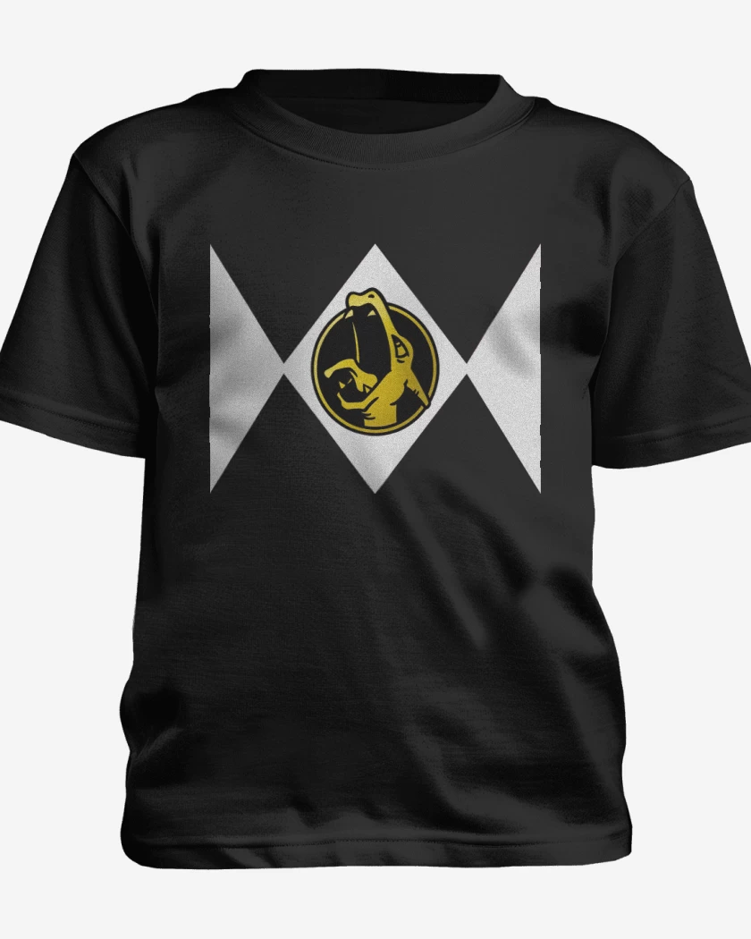 Polera de niño Negro de Mighty Morphinzard