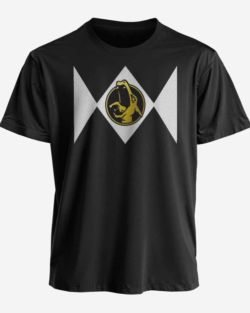 Polera premium Negro de Mighty Morphinzard