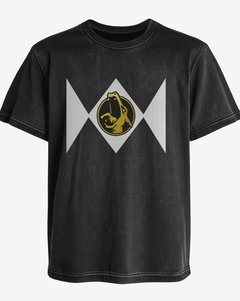 Polera desgastada Mighty Morphinzard