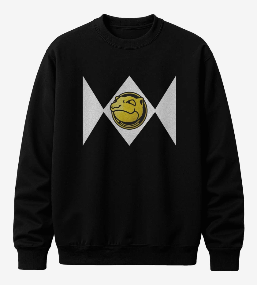 Poleron polo Negro de Mighty Morphintoise